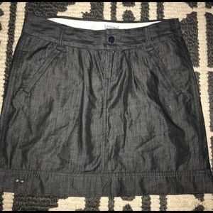 Converse dark denim skirt